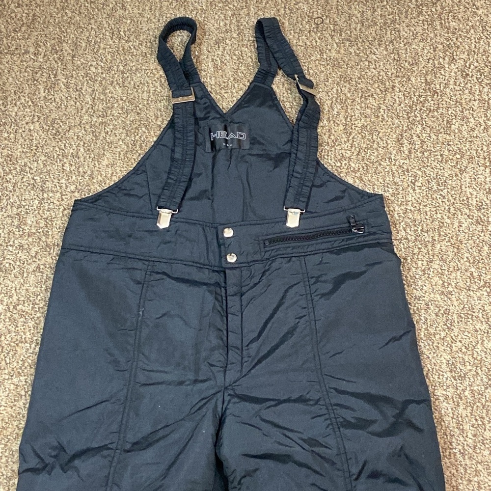 HEAD USA Black Snow Bib Overalls Unisex Size 3M